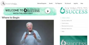 Six Minutes to Success Video Series