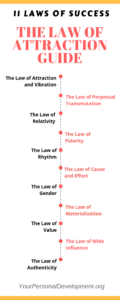 Universal Laws of Success Infographic
