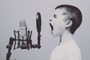 Kid Singing Loud